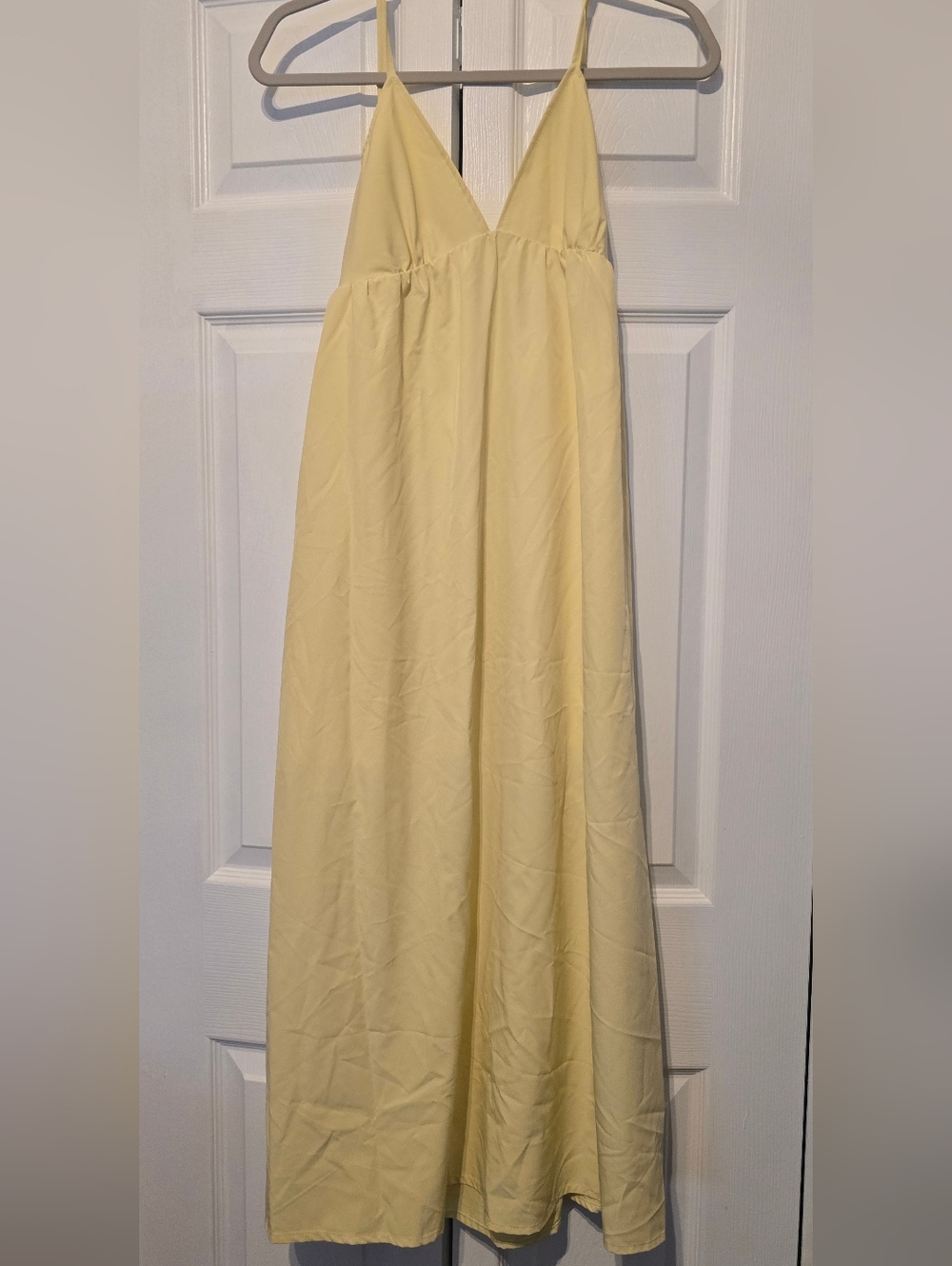 V-Neck Spaghetti Strap Maxi Dress - Picture 2 of 3